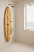 Surfboard Outdoor Shower Panel